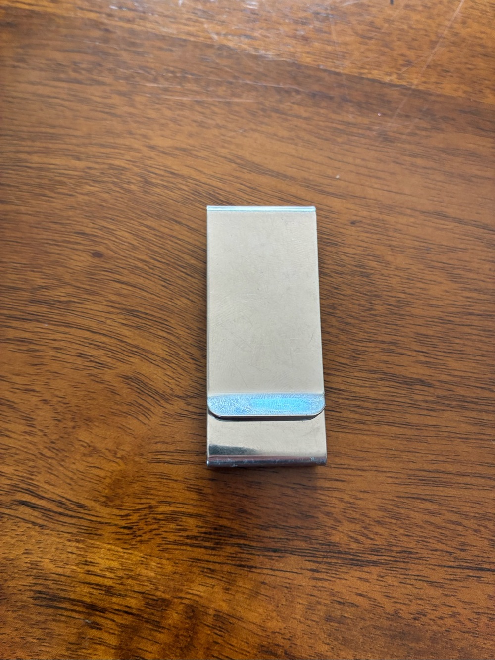Silver Metal Money Clip